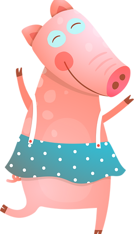 Cartoon Pig