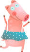 Cartoon Pig