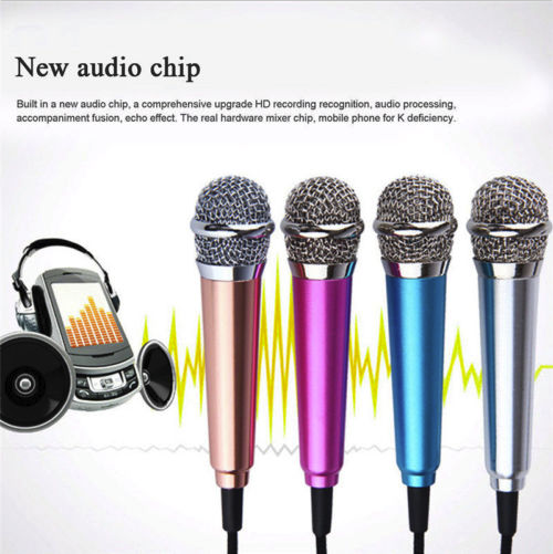 Miniaturbild: Mini Phone Microphone for Android and iPhone Recording