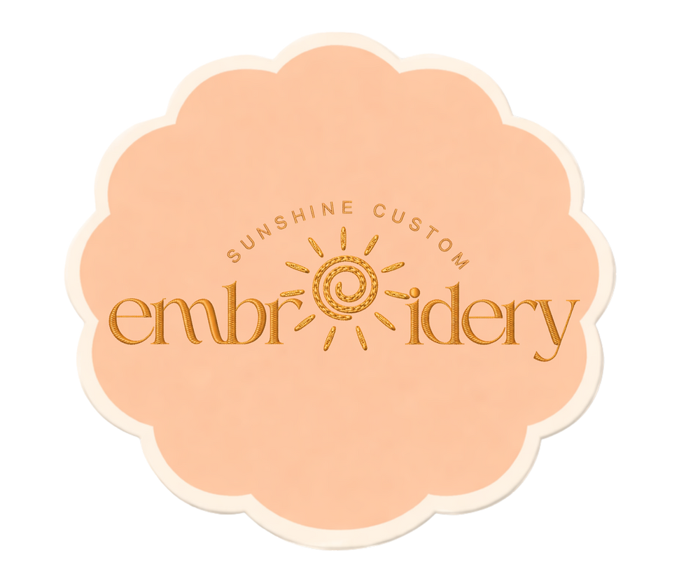 Handmade embroidered gift designed with meaningful personalized details