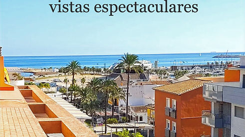 vistas espectaculares del mar en Denia