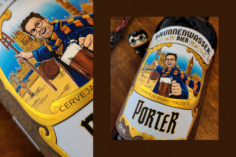 Porter Brunnenwasser