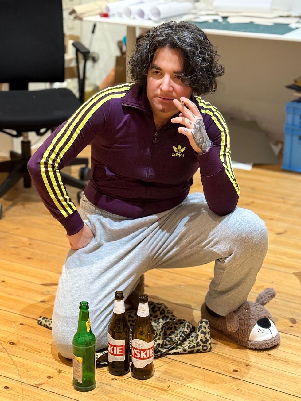 Marilyn Moustache - Drag King Berlin Bulgarian Ladies*