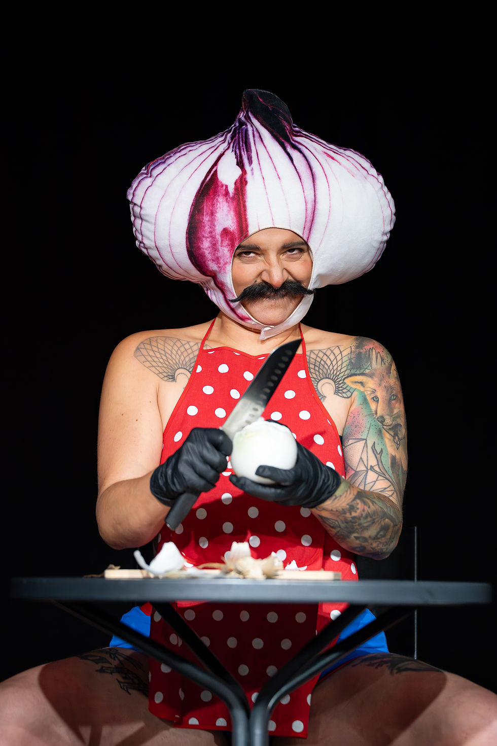 Marilyn Moustache - Drag King Performance in Zürich