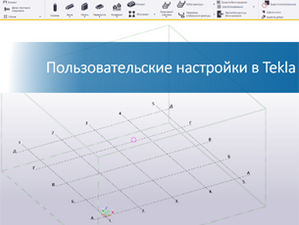 Пользовательские настройки Tekla Structures
