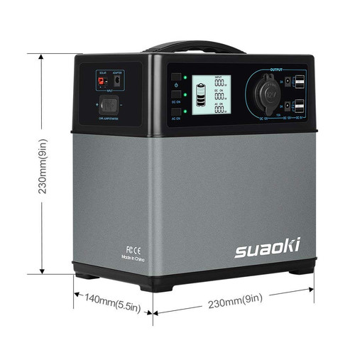 【美品】suaoki ポータブル電源 Amazon.co.jp: suaoki ポータブル電源 大容量 432000mAh/1520Wh