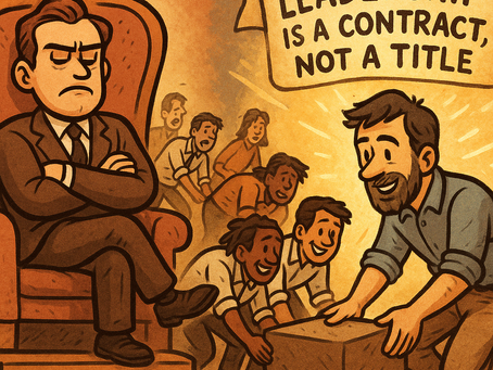 Leadership is Service, Not Status