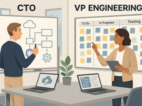 CTO vs VP Engineering: Stop Blurring the Lines