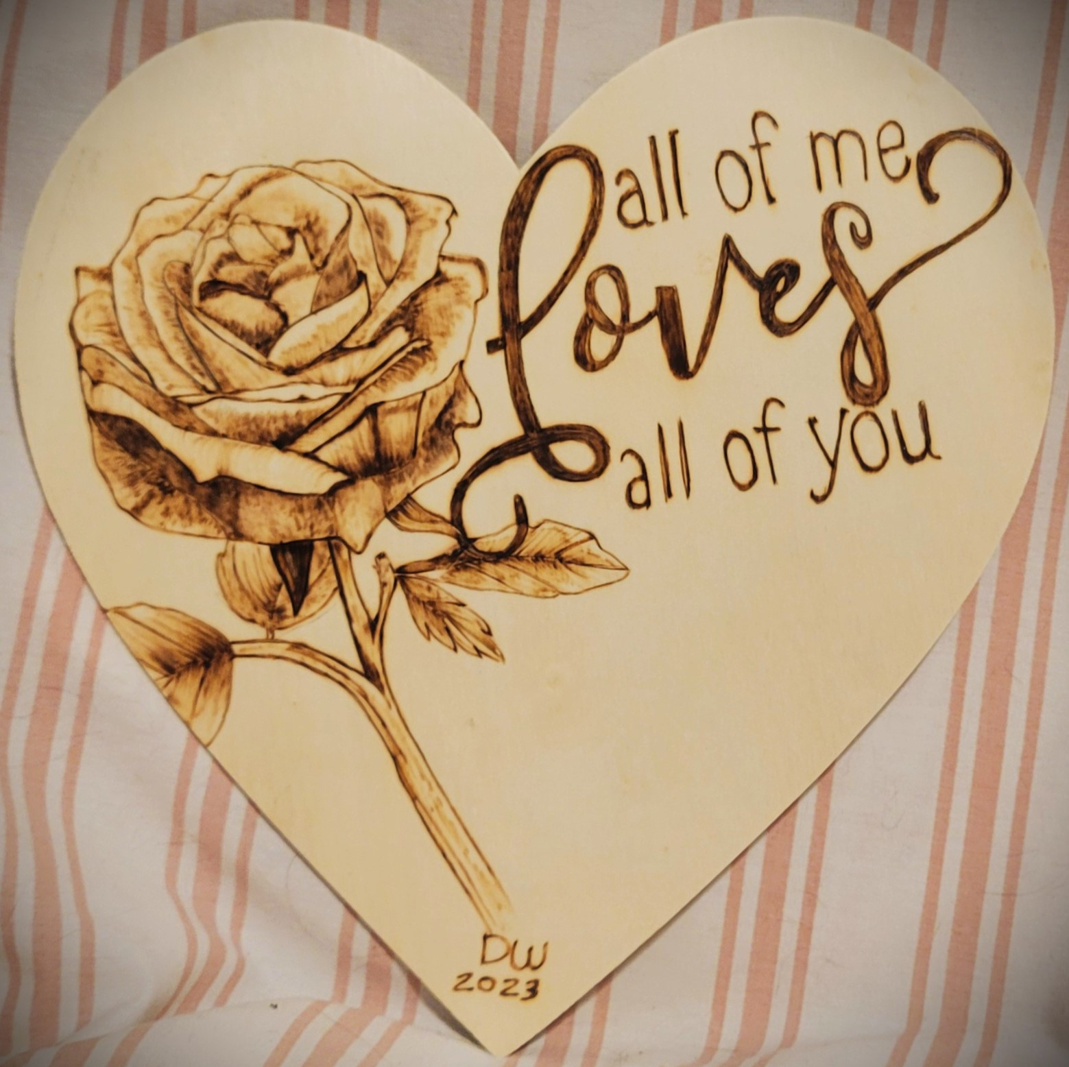 All of me loves all of you