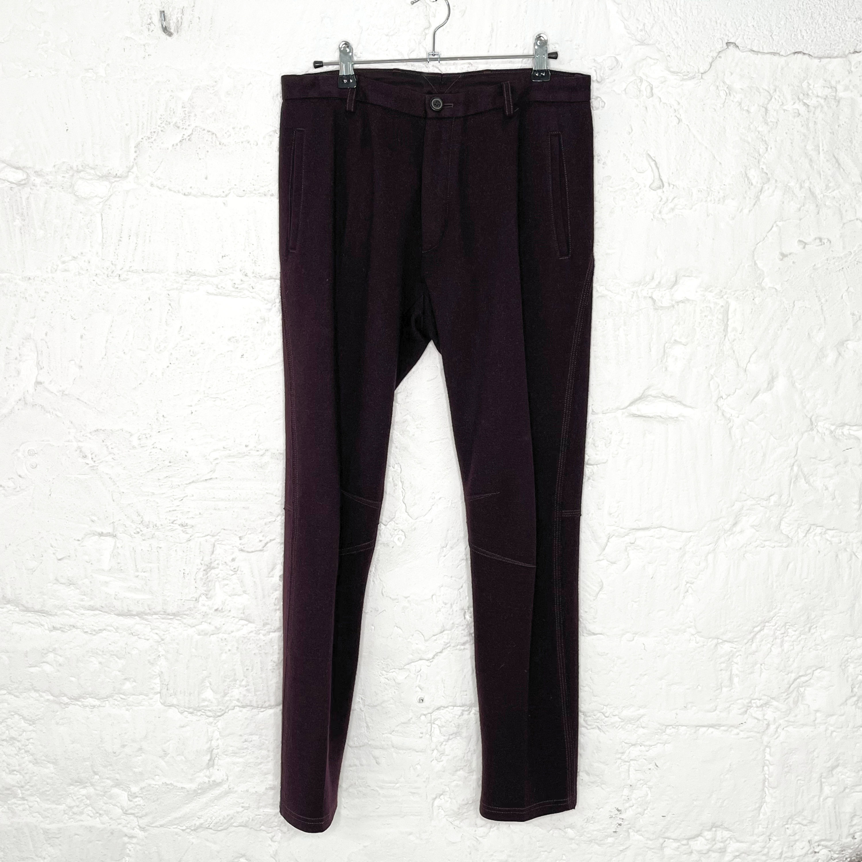 LANVIN - Burgundy pants