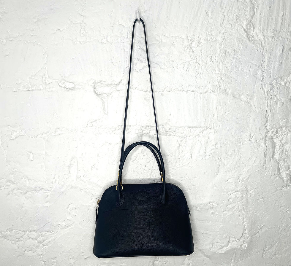 Miniature : HERMÈS - Black Mini Bolide Bag