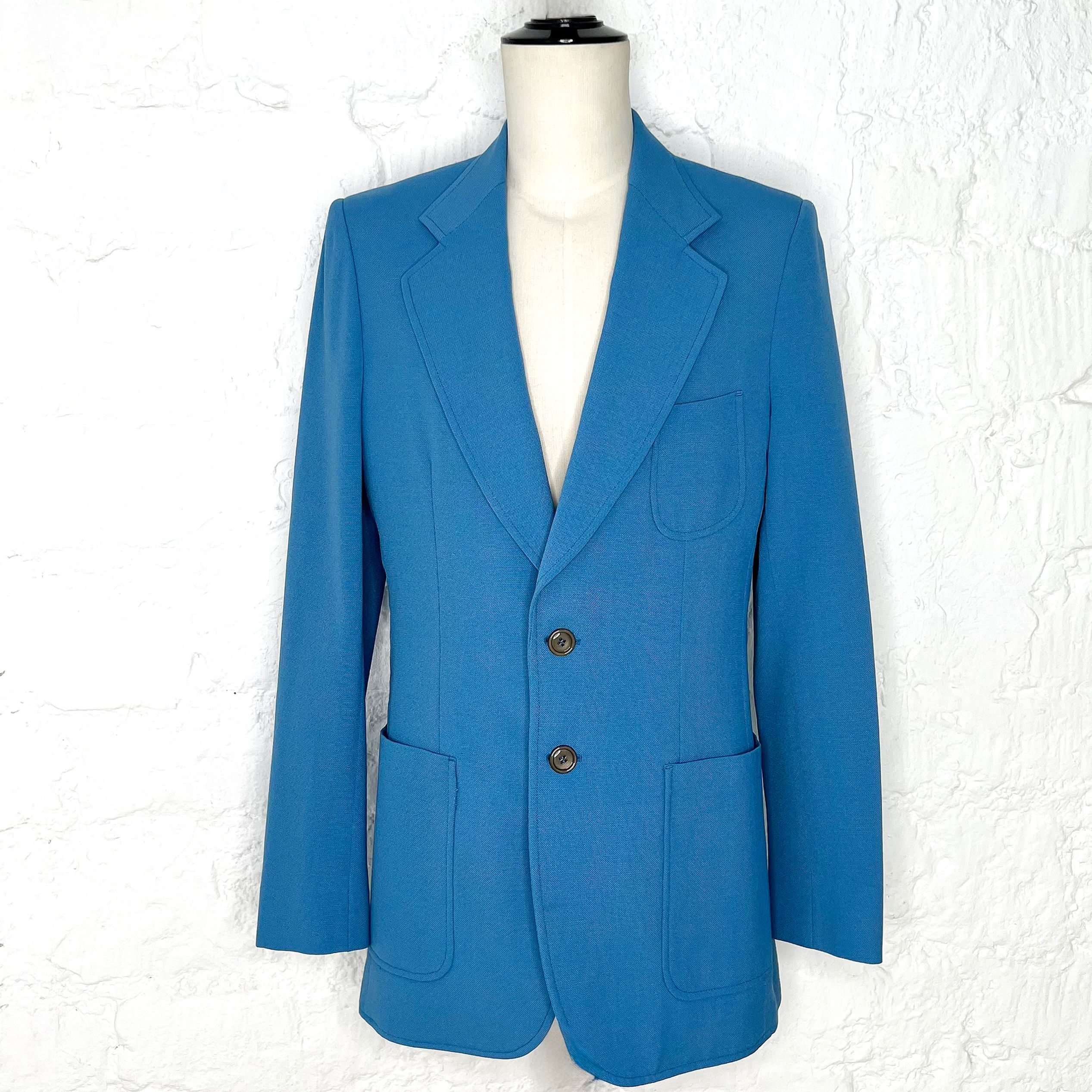 GUCCI - Blue wool jacket