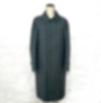 GUCCI - Multicolor Checked Long Coat