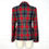 Miniature : CHRISTIAN DIOR - Wool tartan blazer