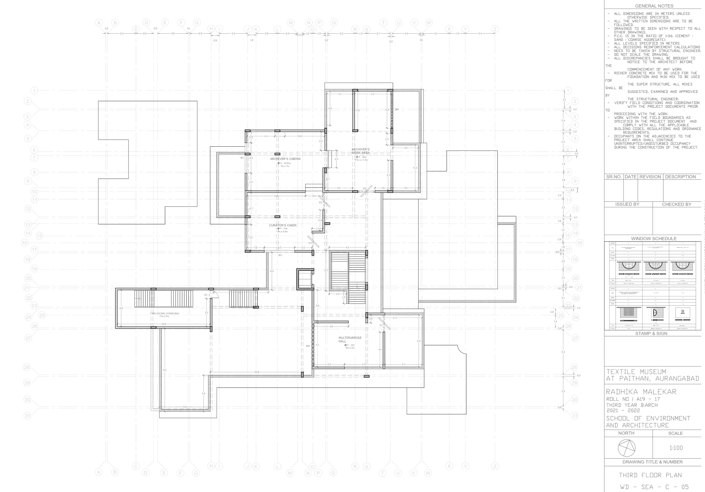 Third Floor Plan