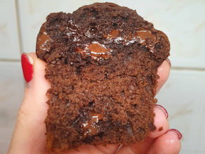 Μάφιν σοκολάτας χωρίς ζάχαρη.