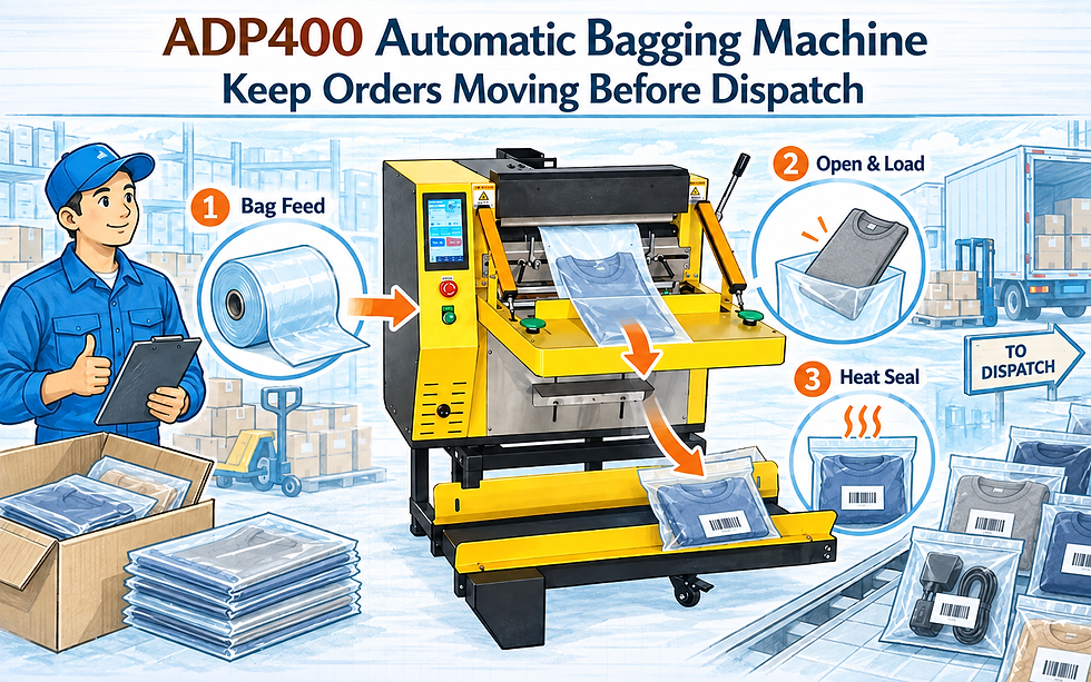 Manual Packing Too Slow? Speed Up Bagging with the ADP400