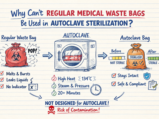 Why Can’t Regular Medical Waste Bags Be Used in Autoclave Sterilization