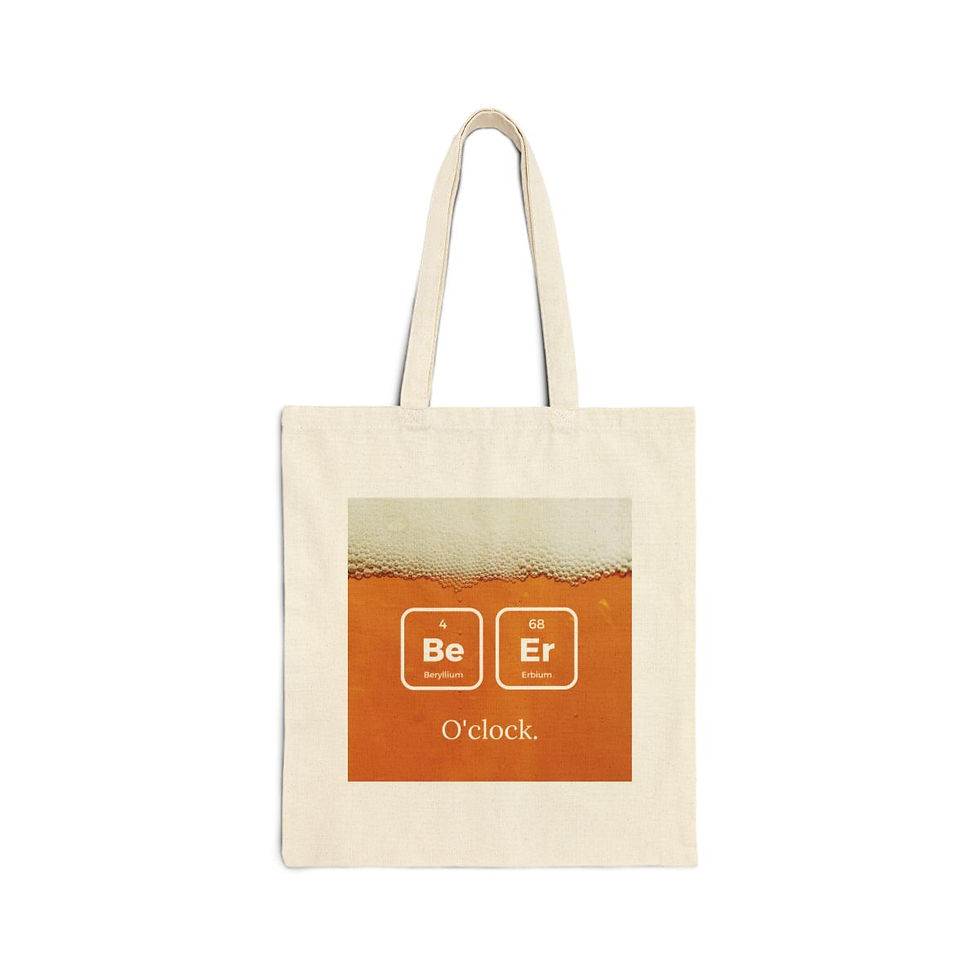 Thumbnail: Beer Elements Tote Bag