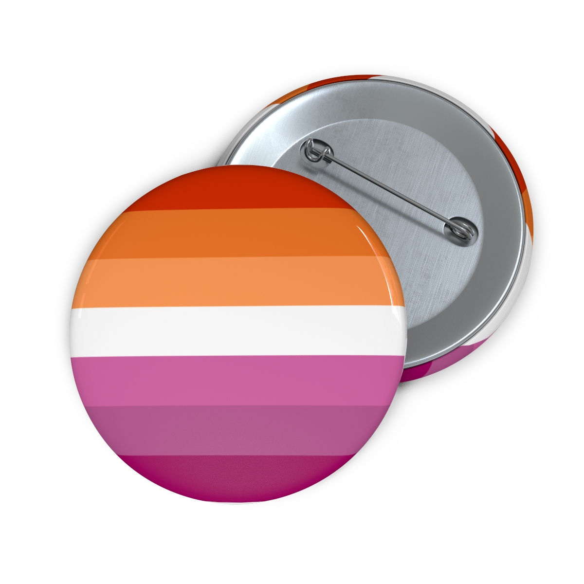 Lesbian Flag Buttons