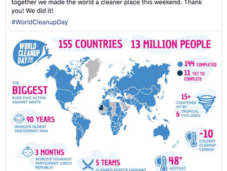 One Day, One Planet, One Goal - World Cleanup Day