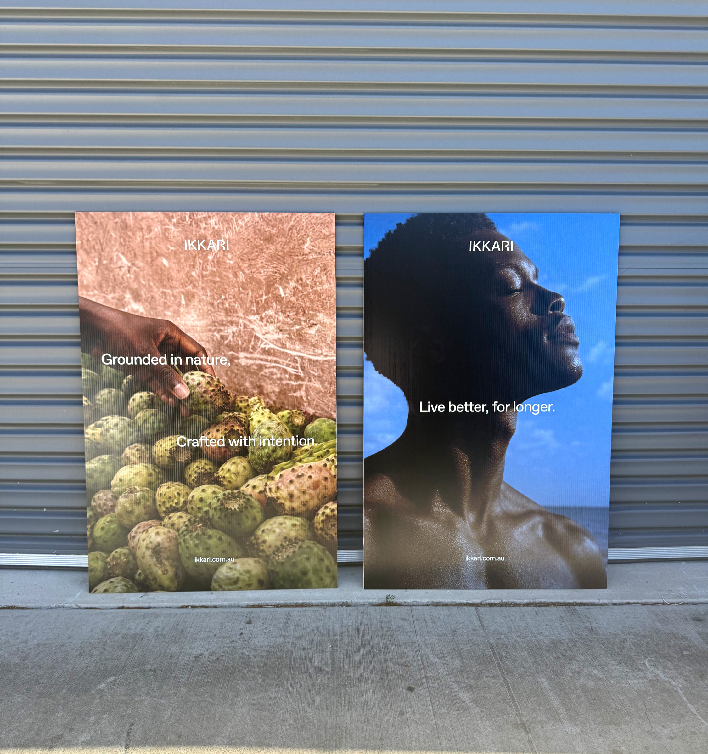 Corflute signs