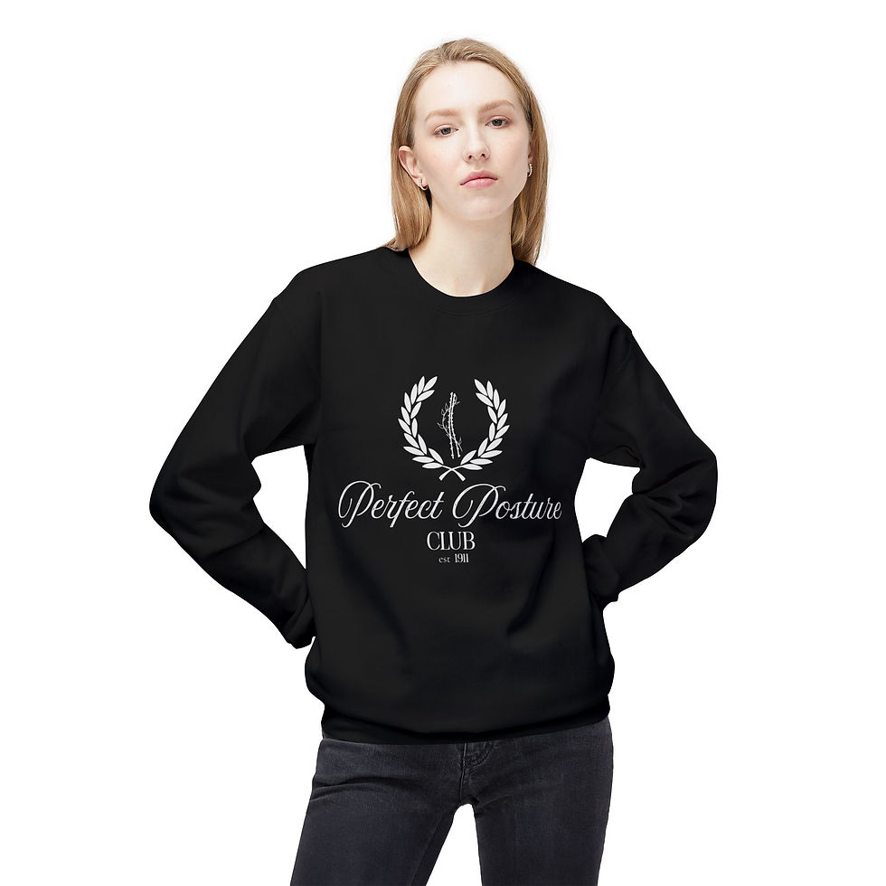 Thumbnail: Perfect Posture Club Spinal Fusion Sweatshirt