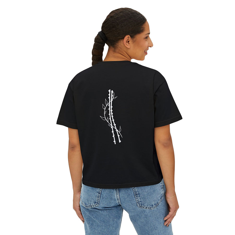 Thumbnail: Bionic & Iconic Boxy Tee (LEFT Curve)