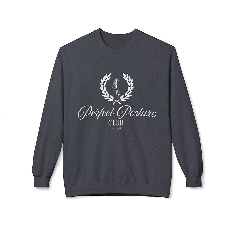 Thumbnail: Perfect Posture Club Spinal Fusion Sweatshirt