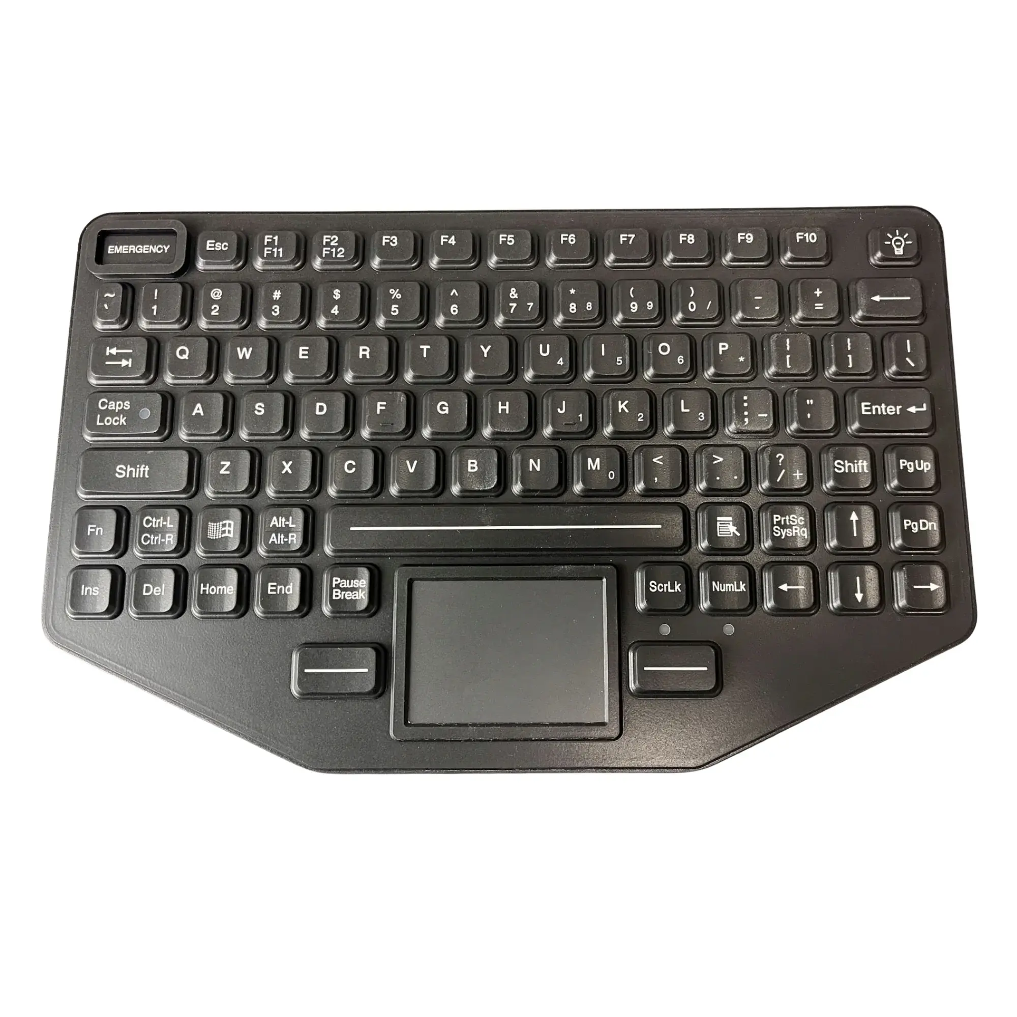 iKey SL-86-911-TP-RC-SLIM Rugged Vehicle Keyboard