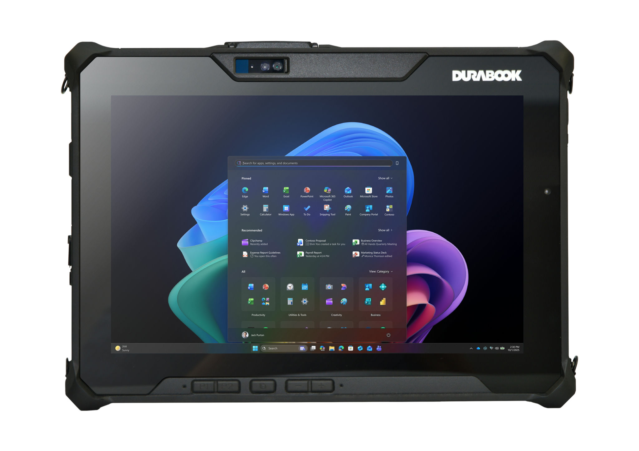 Durabook R10 10.1" Rugged Tablet