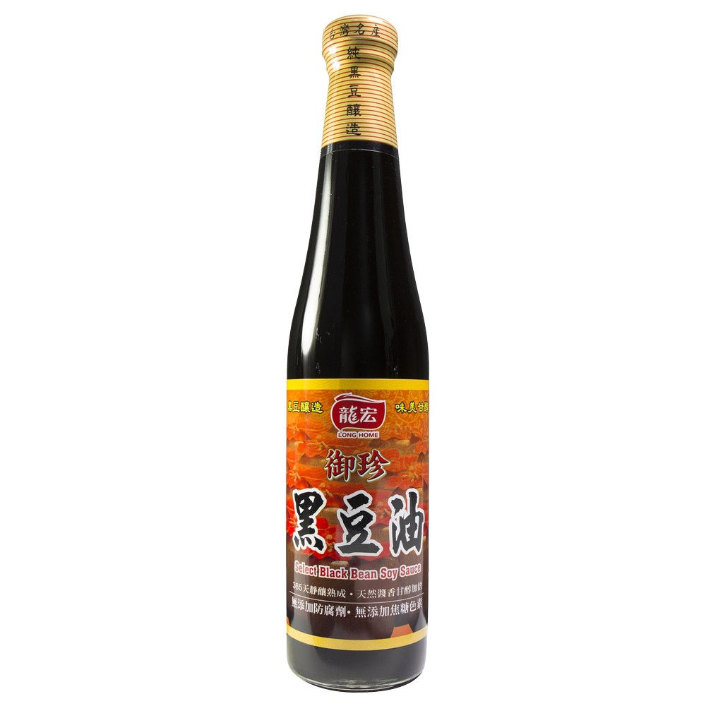 龍宏黑豆油 LH Black Bean Soy Sauce 500ml