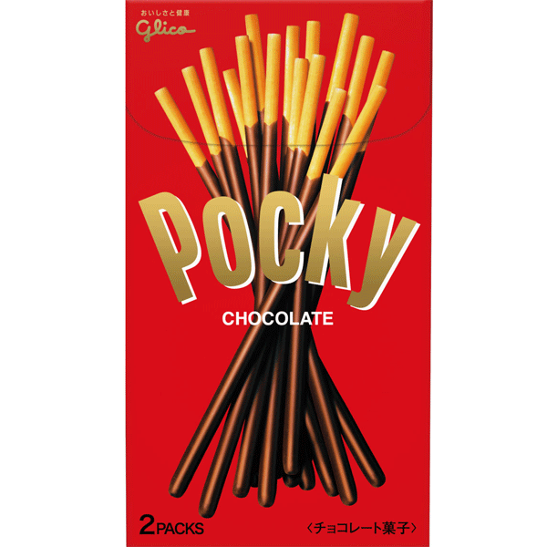 Glico Pocky 日本格力高巧克力棒 Glico Pocky Chocolate Biscuit Original 2pack