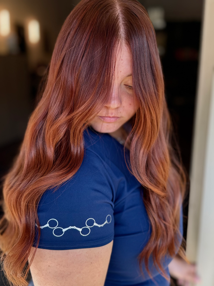 22" Extensions colored and installed by Angela 