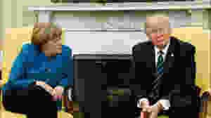 Angela Merkel und Donald Trump warten auf Ulf