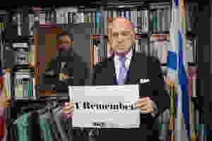 Ronald Lauder und Theodor Ulf Herzl