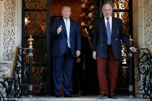 Donald Trump Ronald Lauder