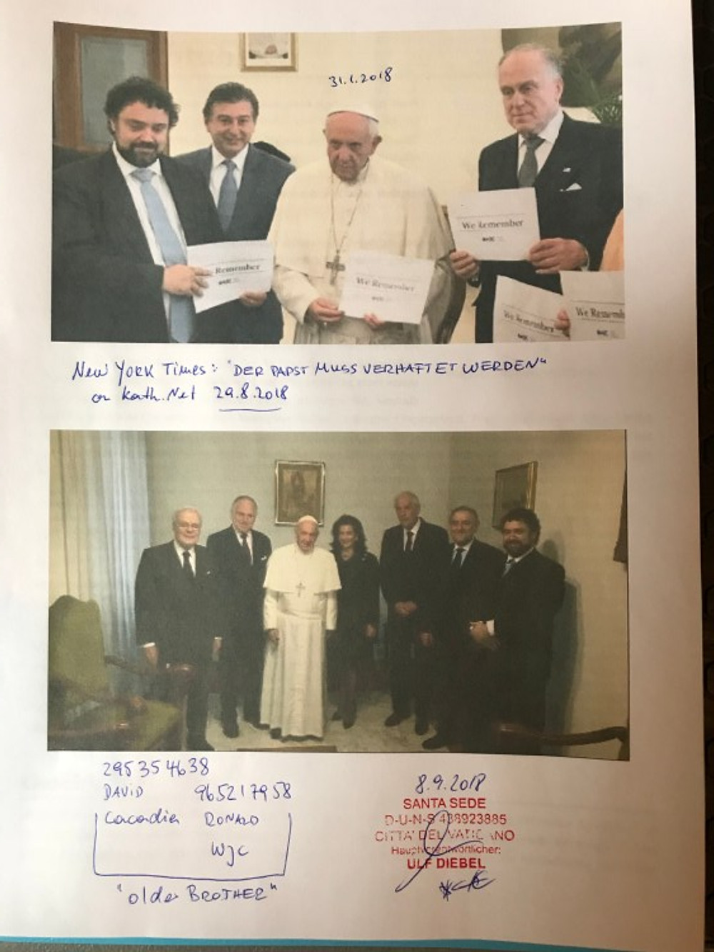 Santa Sede David De Rothschild