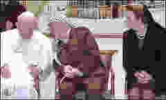 Papst und Arafat
