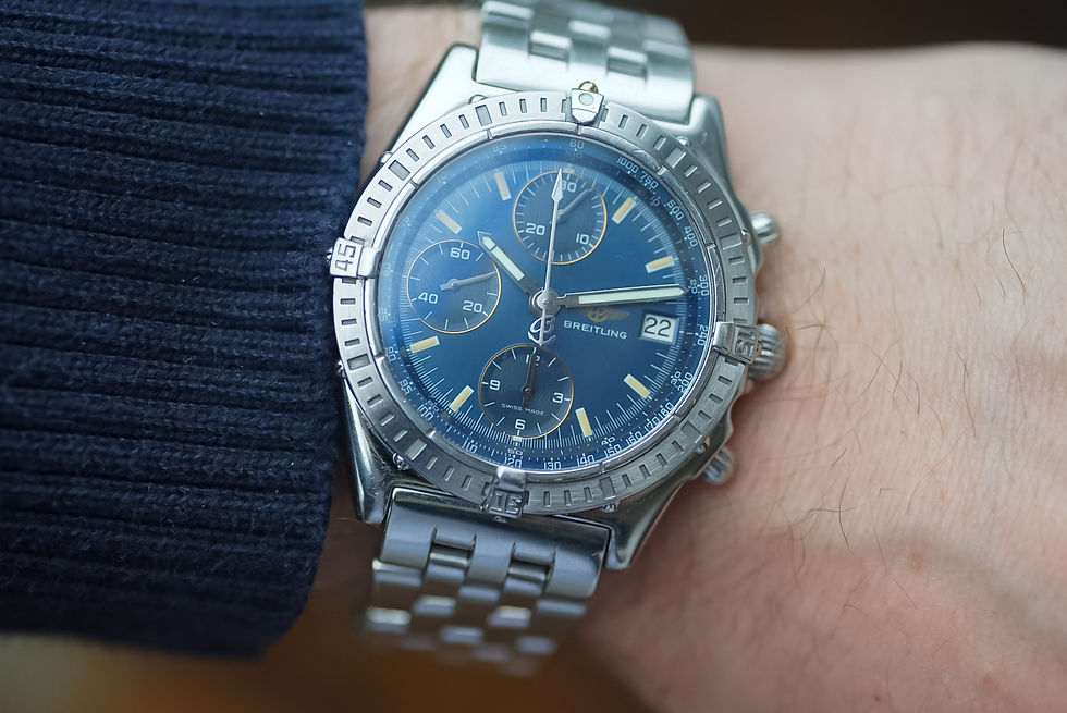 Breitling Chronomat 39mm | Ref. A13352 | Blå Skive | 2001-2004