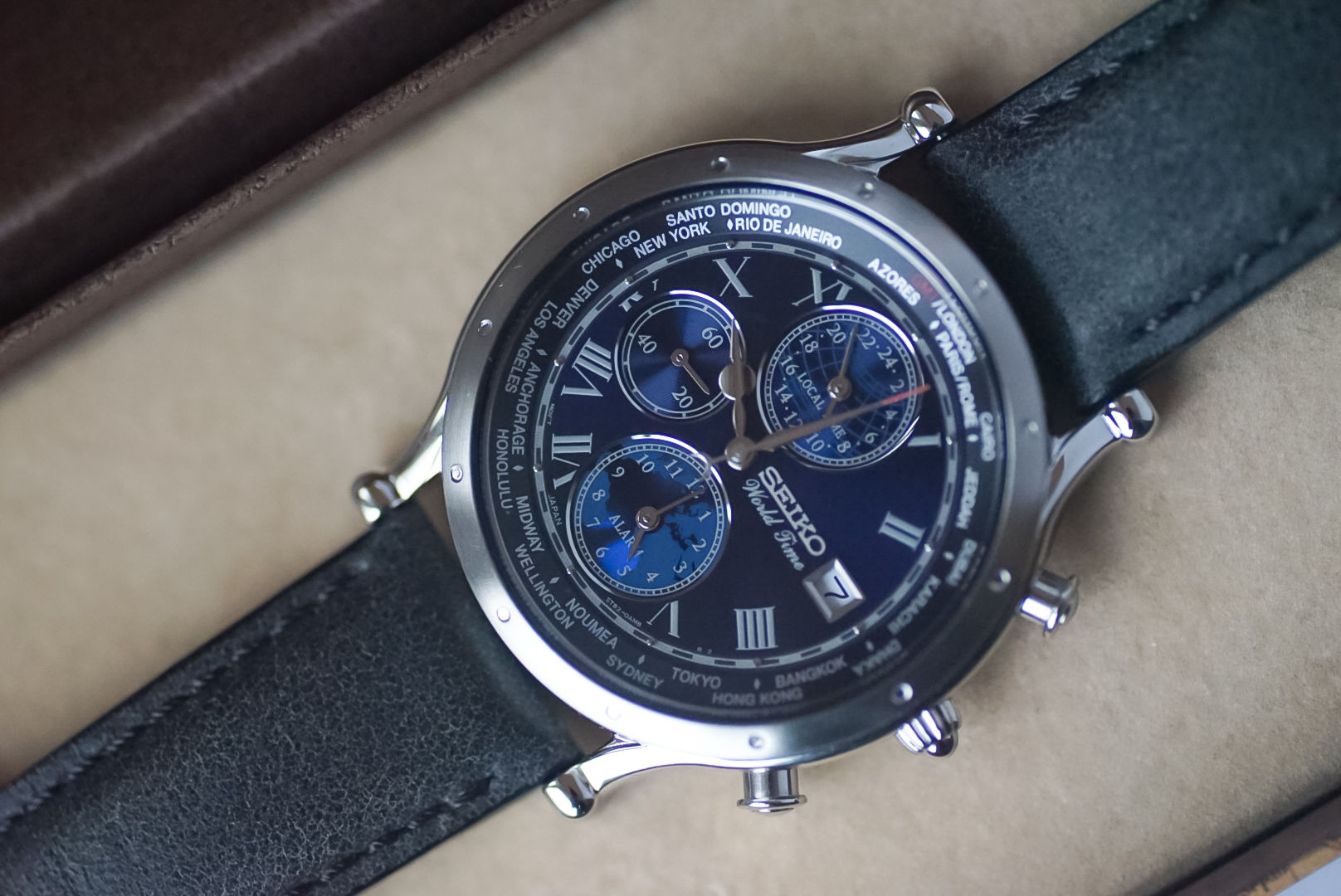 Seiko World Timer 40mm | 30th Aniversary | Ref. SPL059p1 | Limited Edition