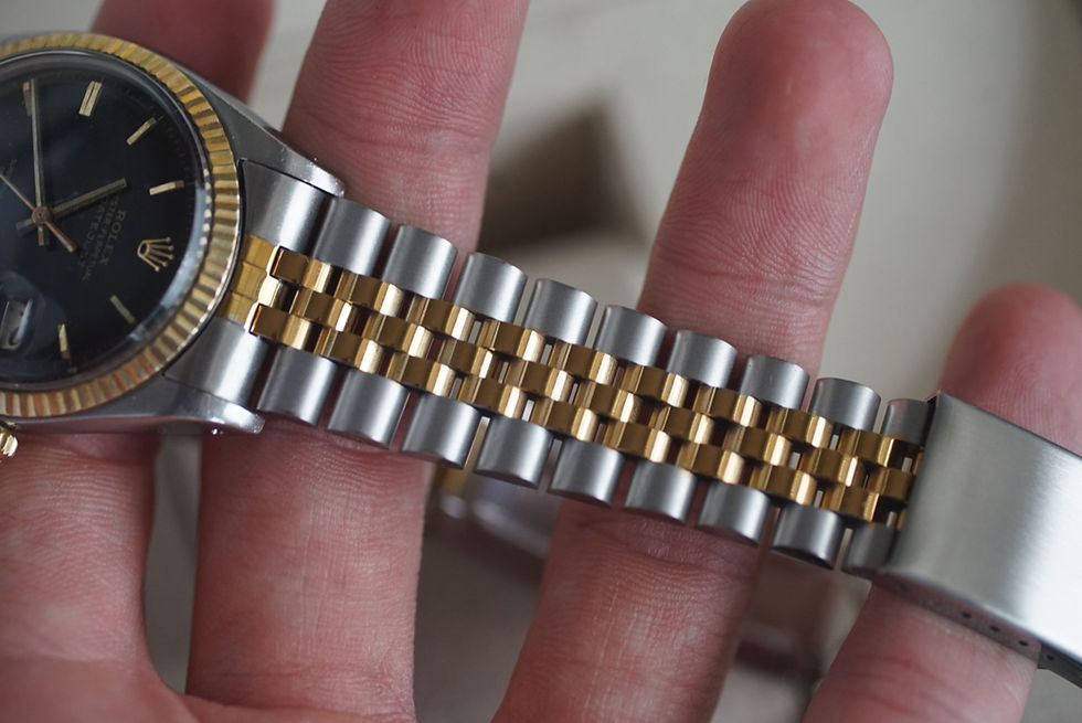Thumbnail: Rolex Datejust 36mm Ref. 1601 Two-Tone fra 1968 | Sort Skive