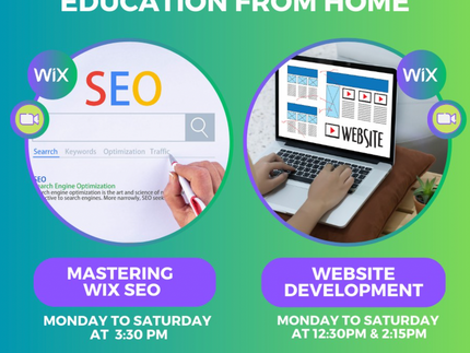 ONLINE CLASSES - EDUCATION FROM HOME