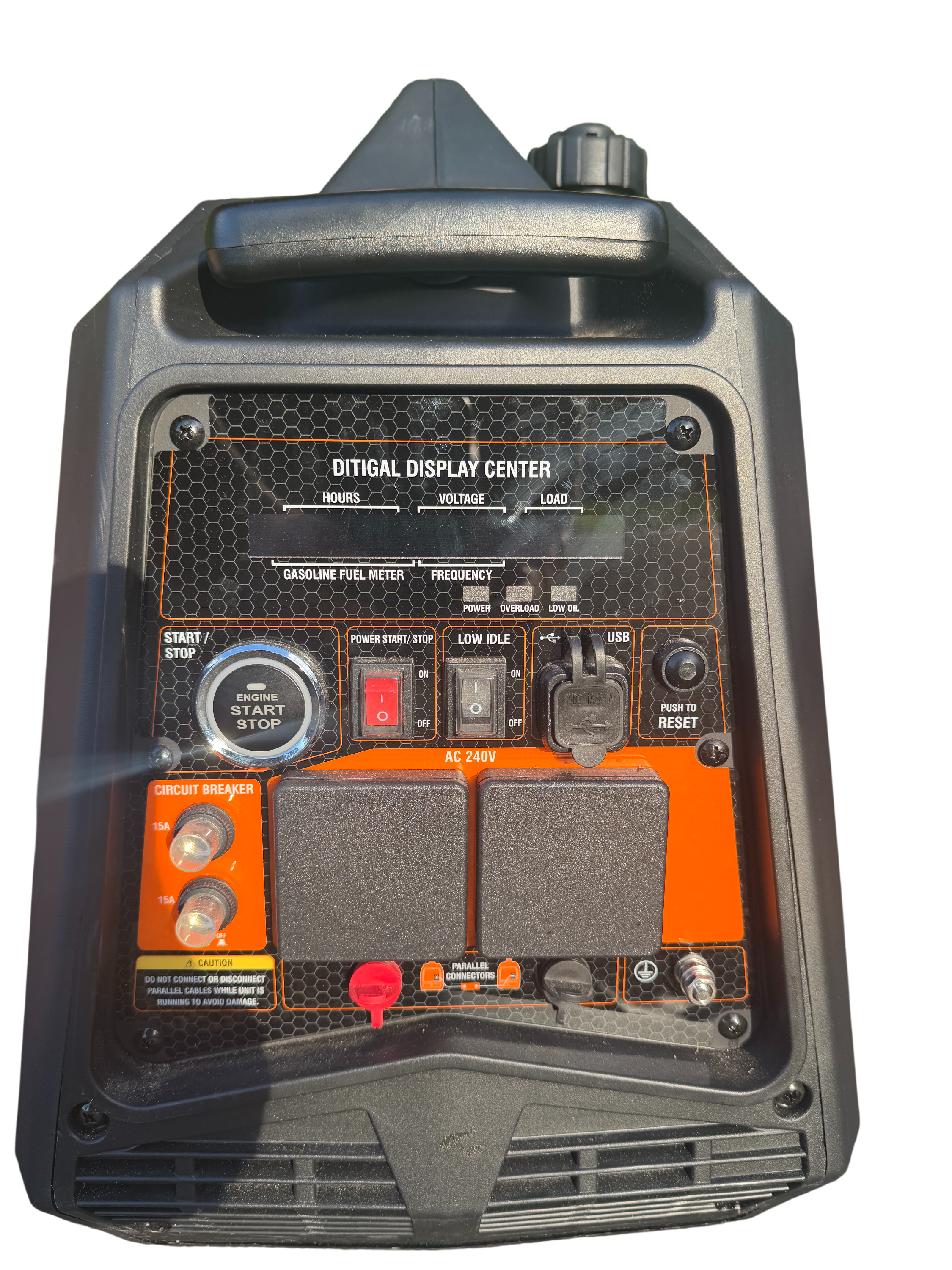 3.8kVA 14.5Amps Inverter Petrol Generator HIRE.