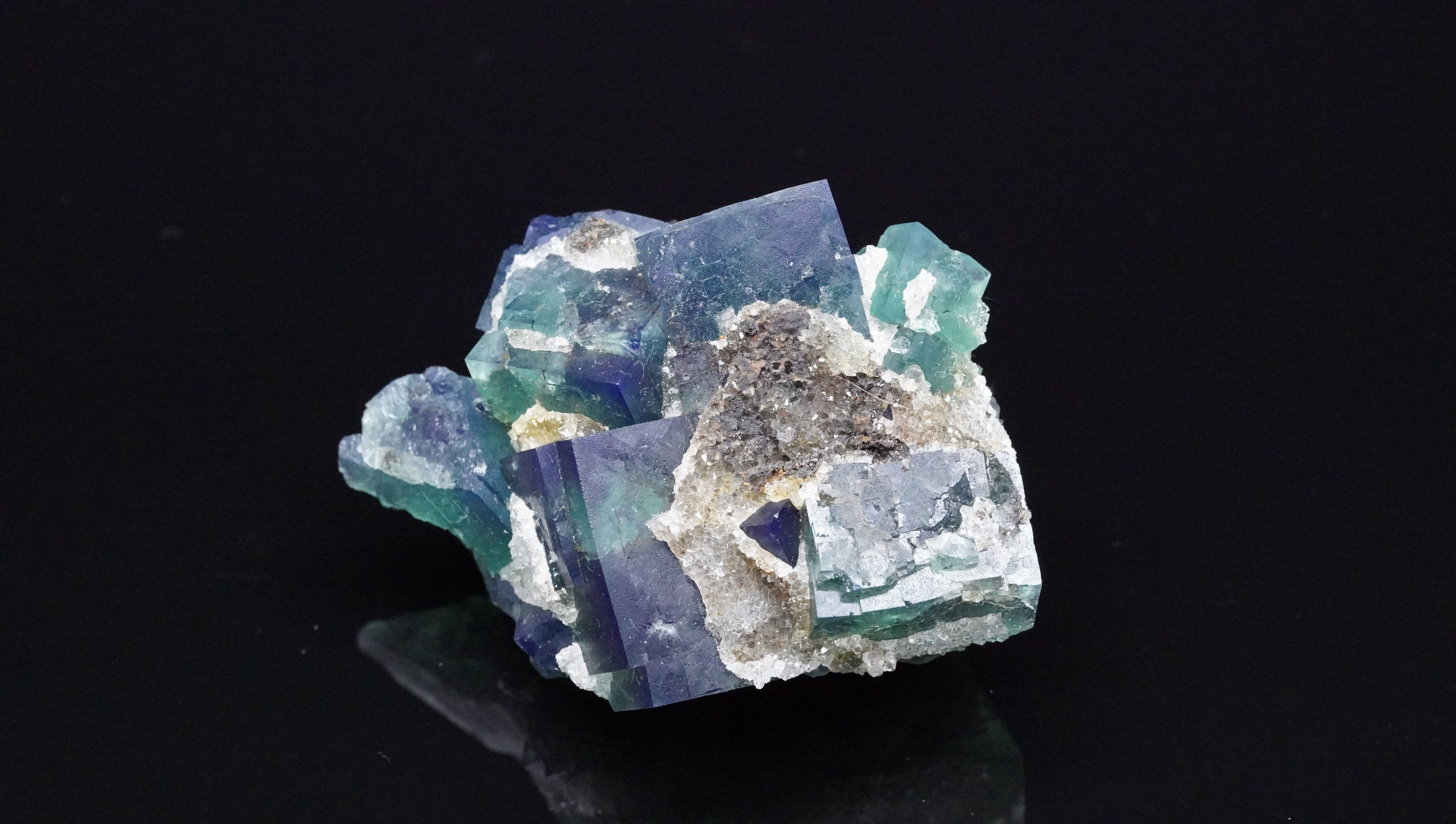 Fluorit - Northern Lights pocket, Diana Maria mine