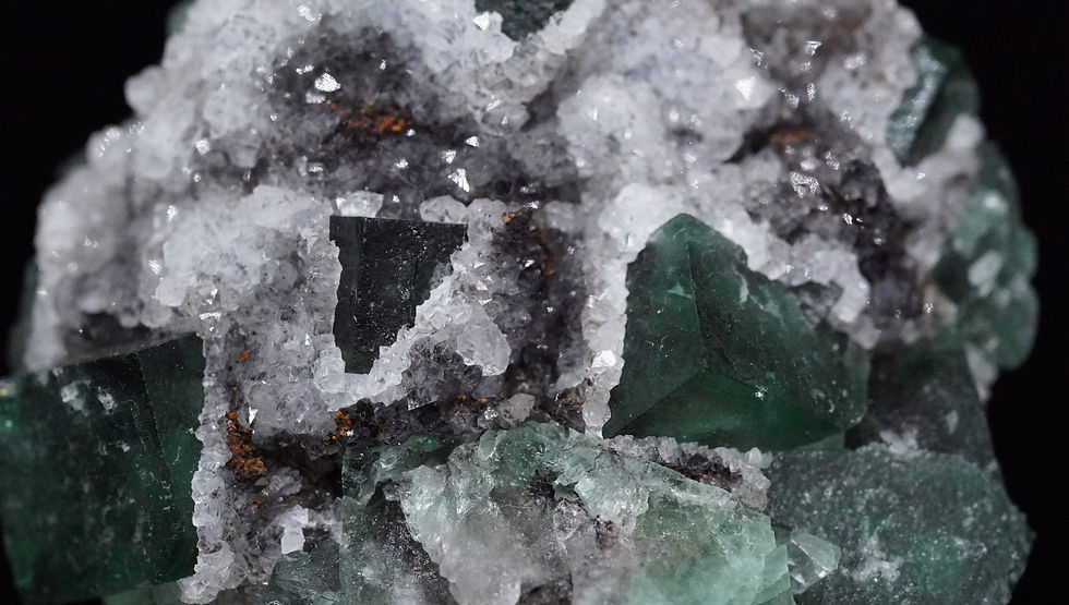 Thumbnail: Fluorit - Northern Lights pocket, Diana Maria mine