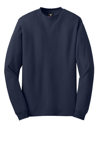 Thumbnail: Hanes Beefy-T 100% Cotton L/S T-Shirt- SCFD
