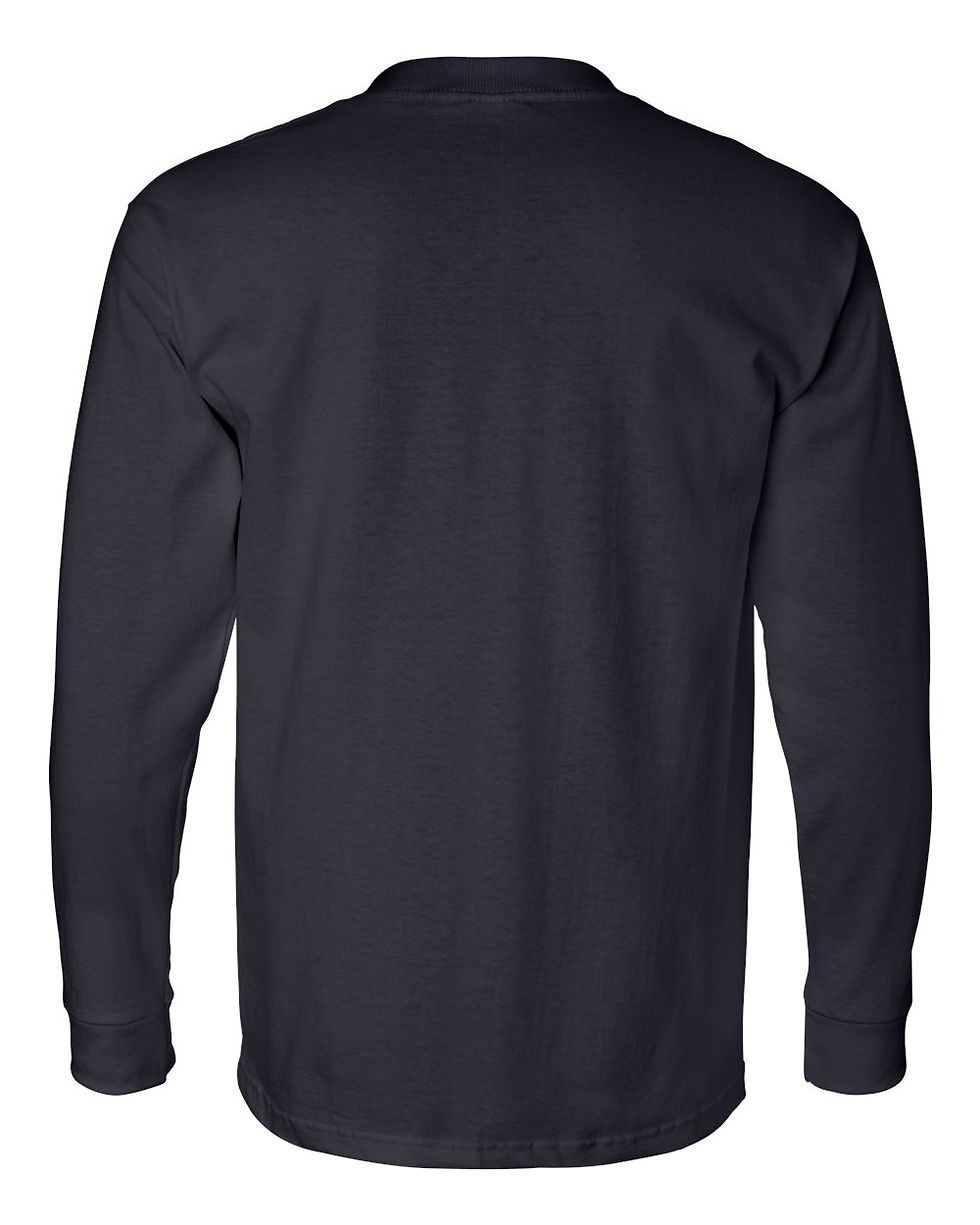 Thumbnail: Bayside 100% Cotton L/S T-Shirt- FH
