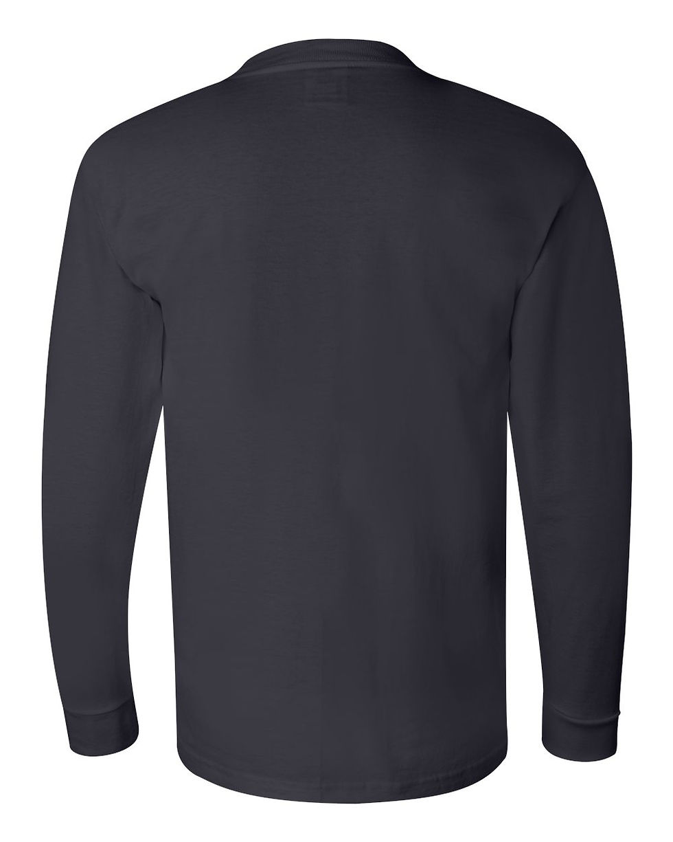 Thumbnail: Bayside 100% Cotton L/S T-Shirt- FH