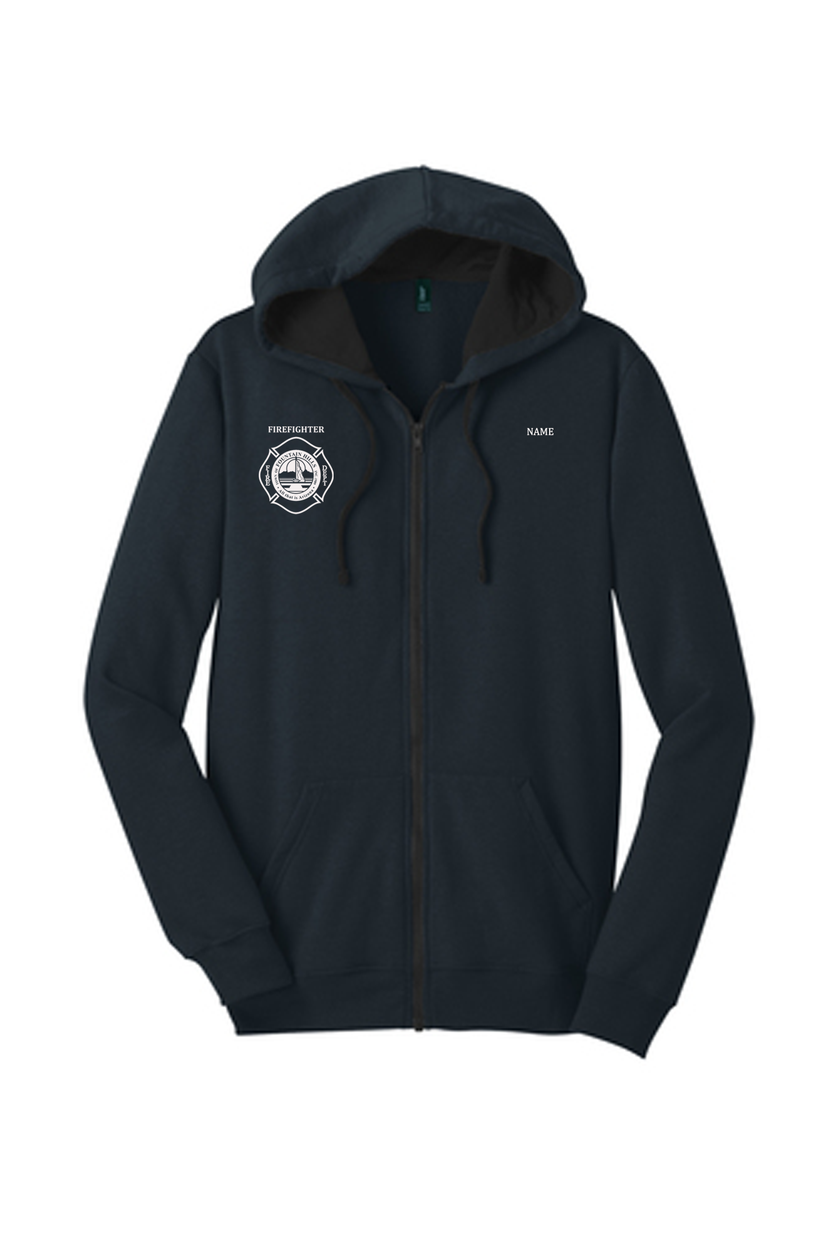 District Full-Zip Hoodie- FH